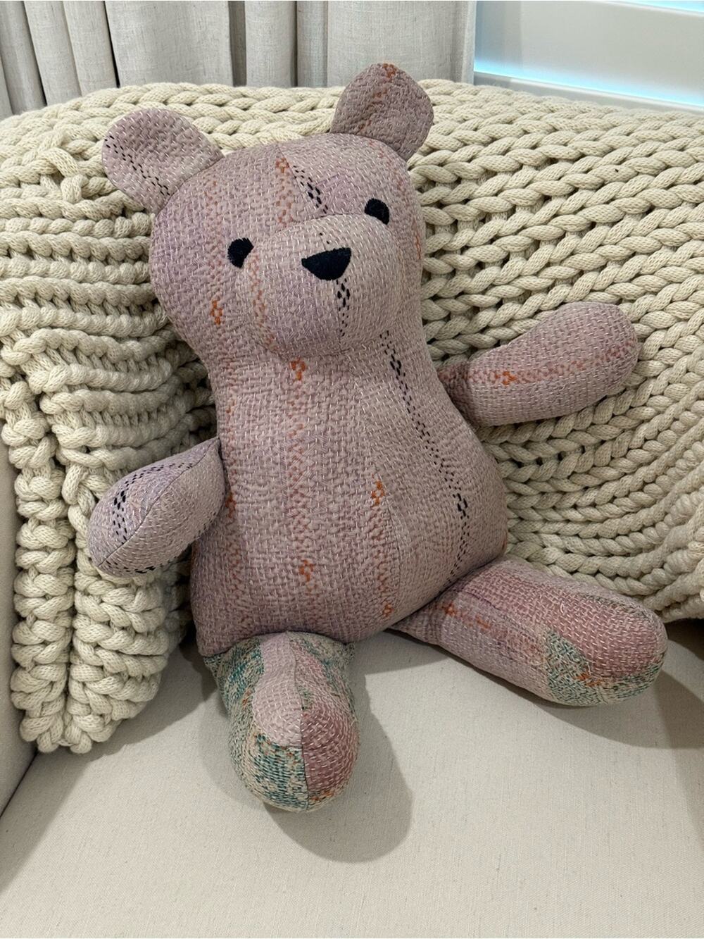 Free People Kantha Quilted Bear